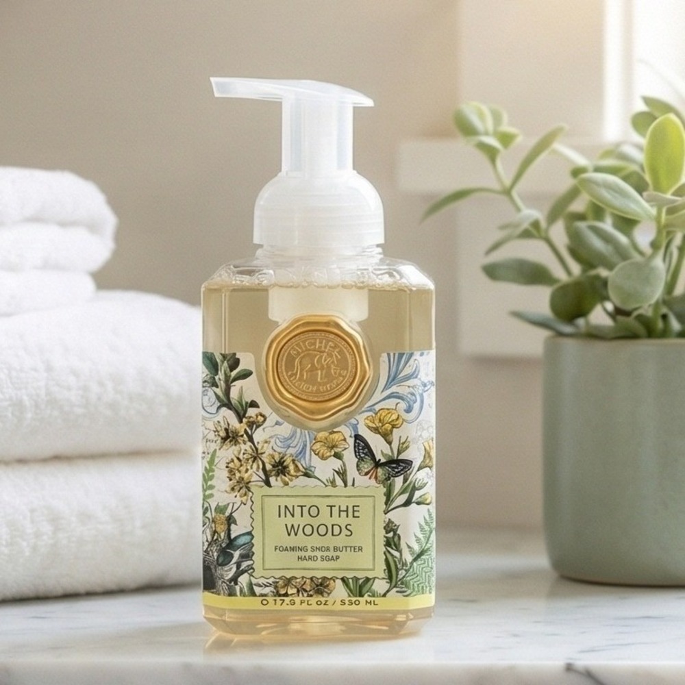 Michel Design Works Into The Woods Foaming Shea Butter Hand Soap 17.8 fl oz NEW